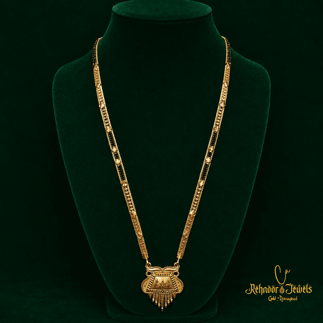 Royal Heritage Gold Plated Mangalsutra Necklace - view 1