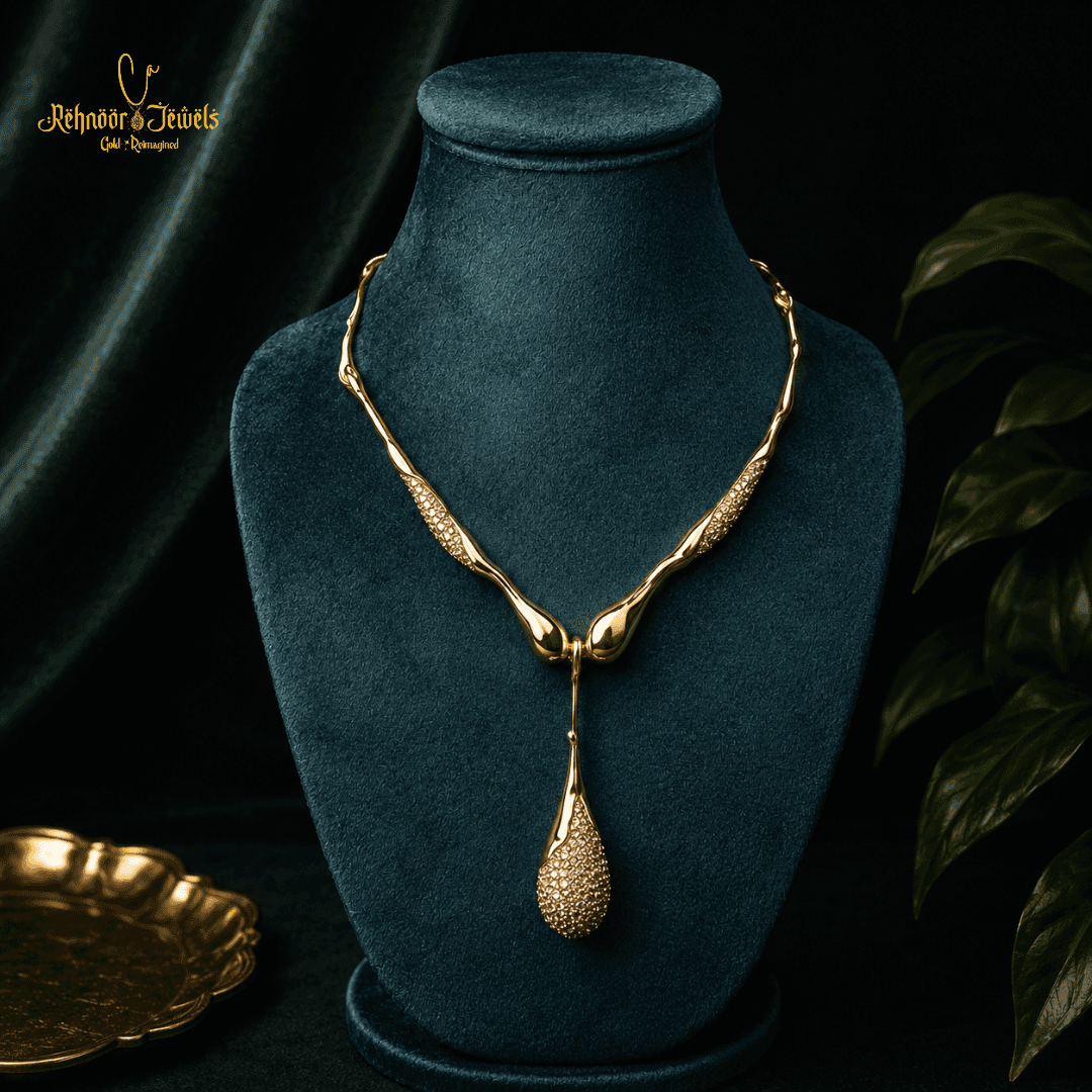 Alexis Bittar Solanales Crystal Teardrop Collar Necklace - view 1