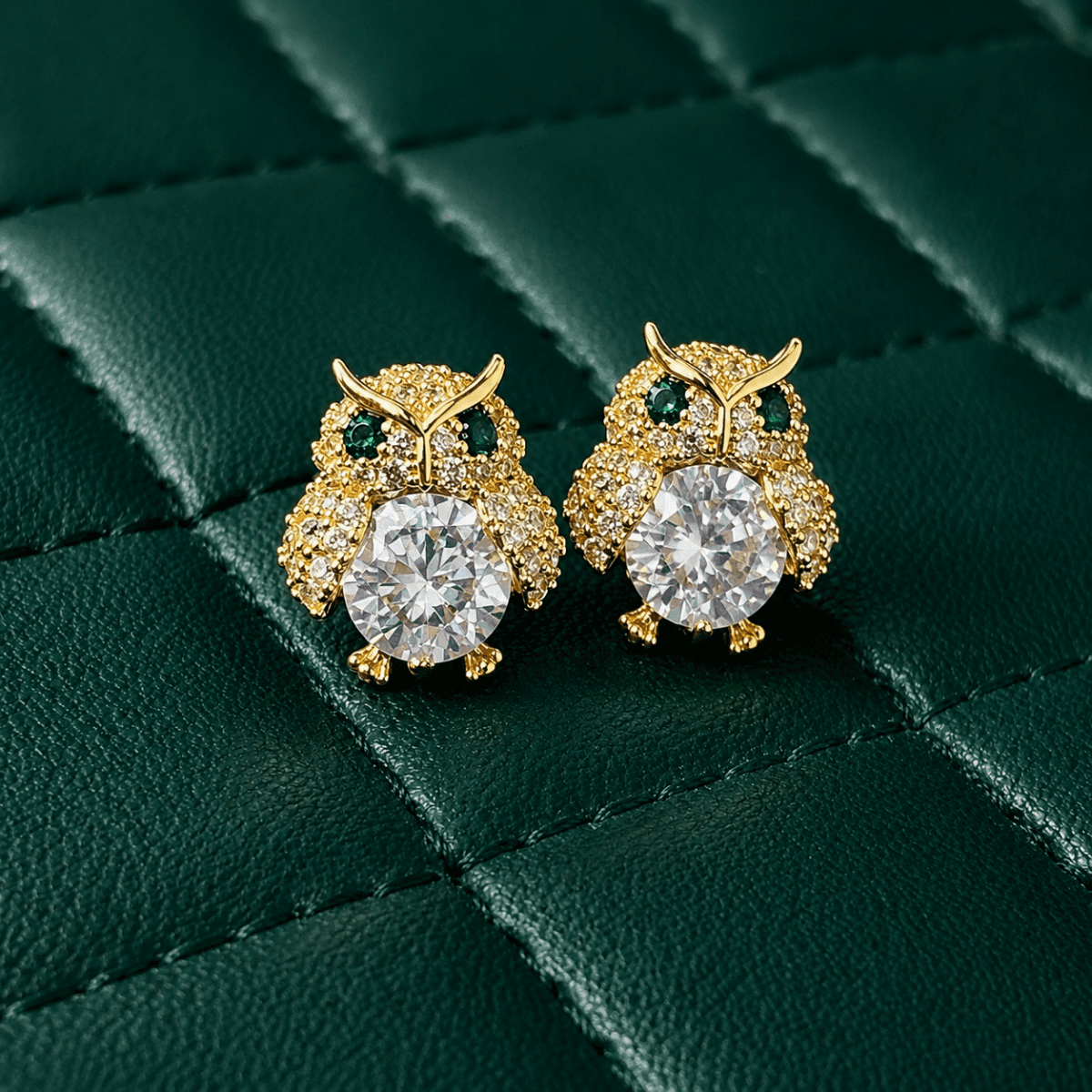 Owlora Luxe Gold Plated Earrings ✨ - view 1