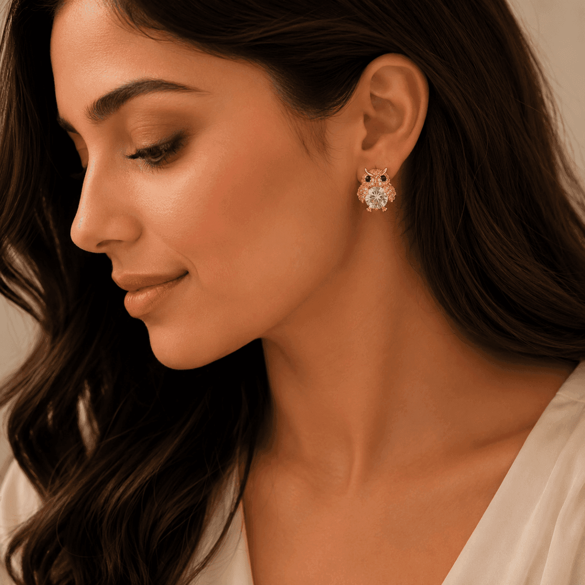 Owlora Luxe Gold Plated Earrings ✨ - view 2