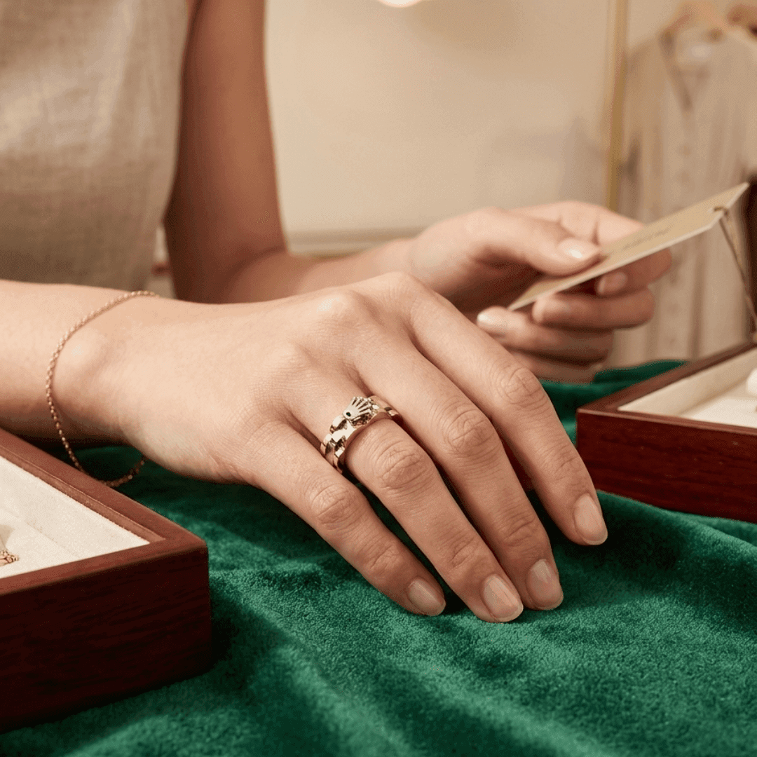 Rolex Gold Plated Ring - view 2