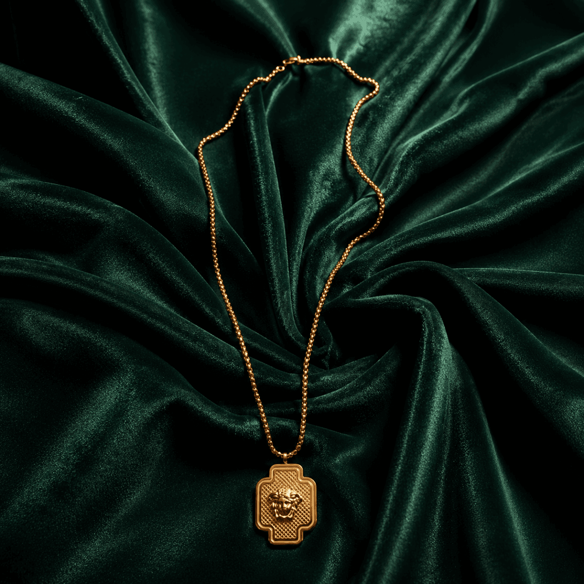 Versace Medusa Legacy Pendant Necklace - view 1