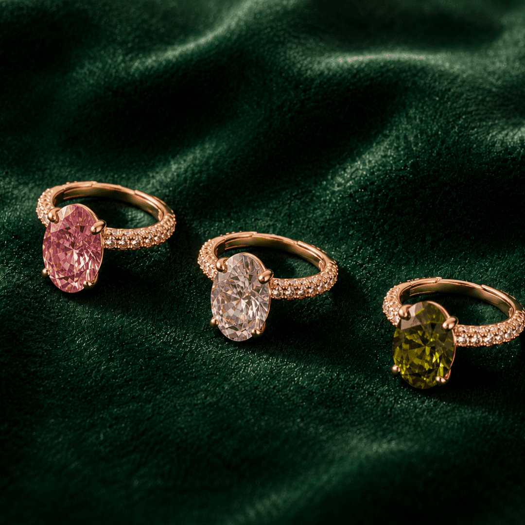 Oval Halo Elegance Ring - view 1