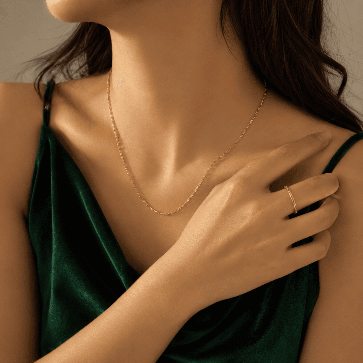 Signature Link Gold Plated Chain - view 2