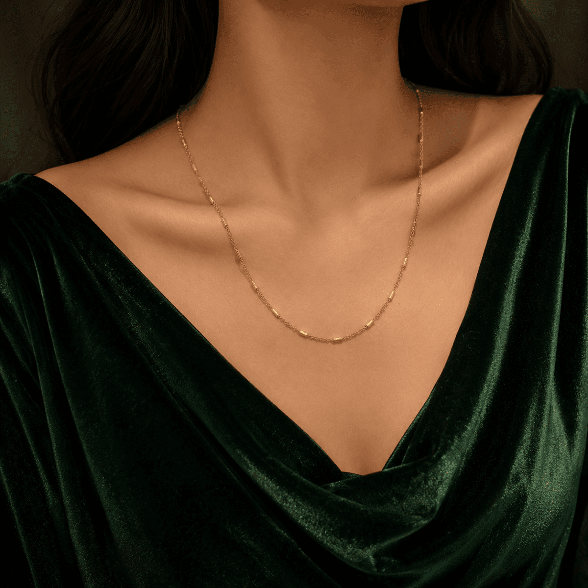 Aurora Link Gold Plated Chain - view 2