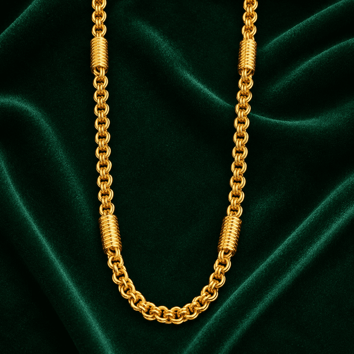 Royal Link Gold Plated Chian - view 1
