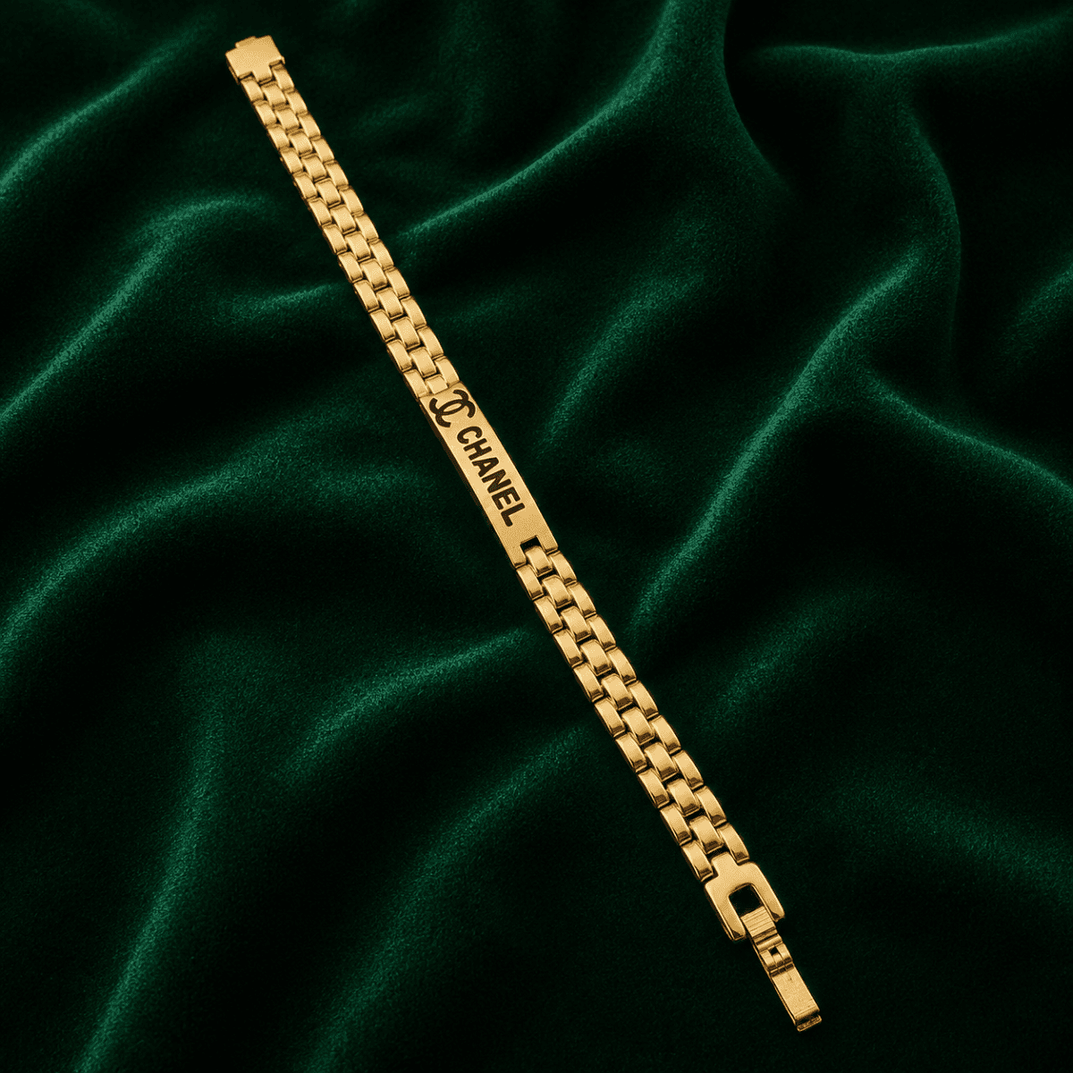 Channel Gold Plated Bracelet - view 1