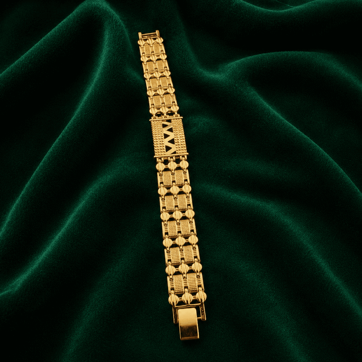 Royal Heritage Gold Plated Bracelet - view 1