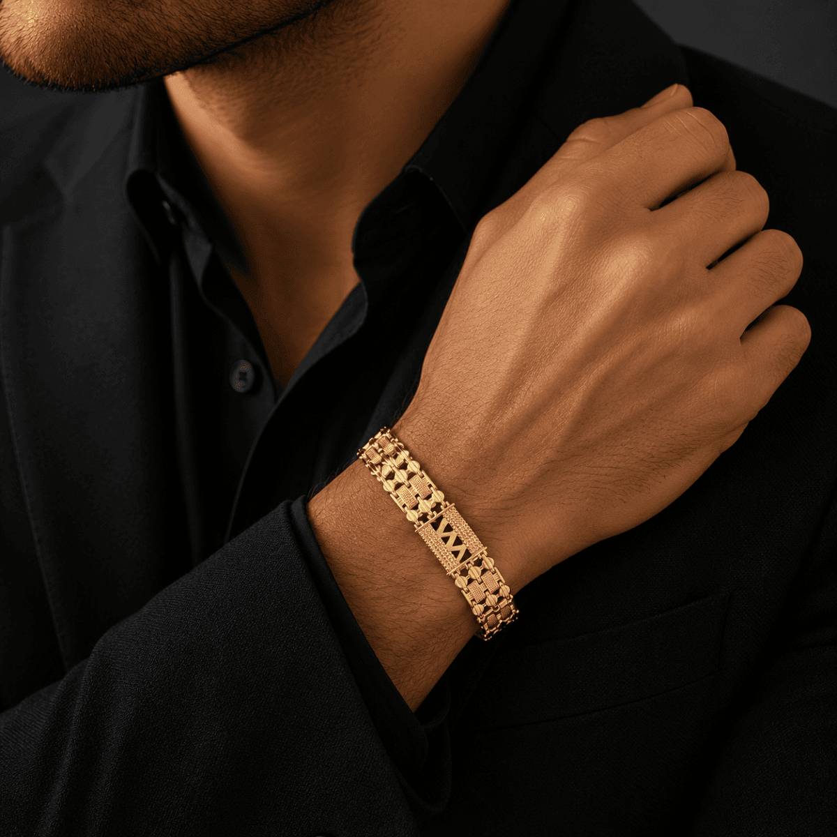 Royal Heritage Gold Plated Bracelet - view 2