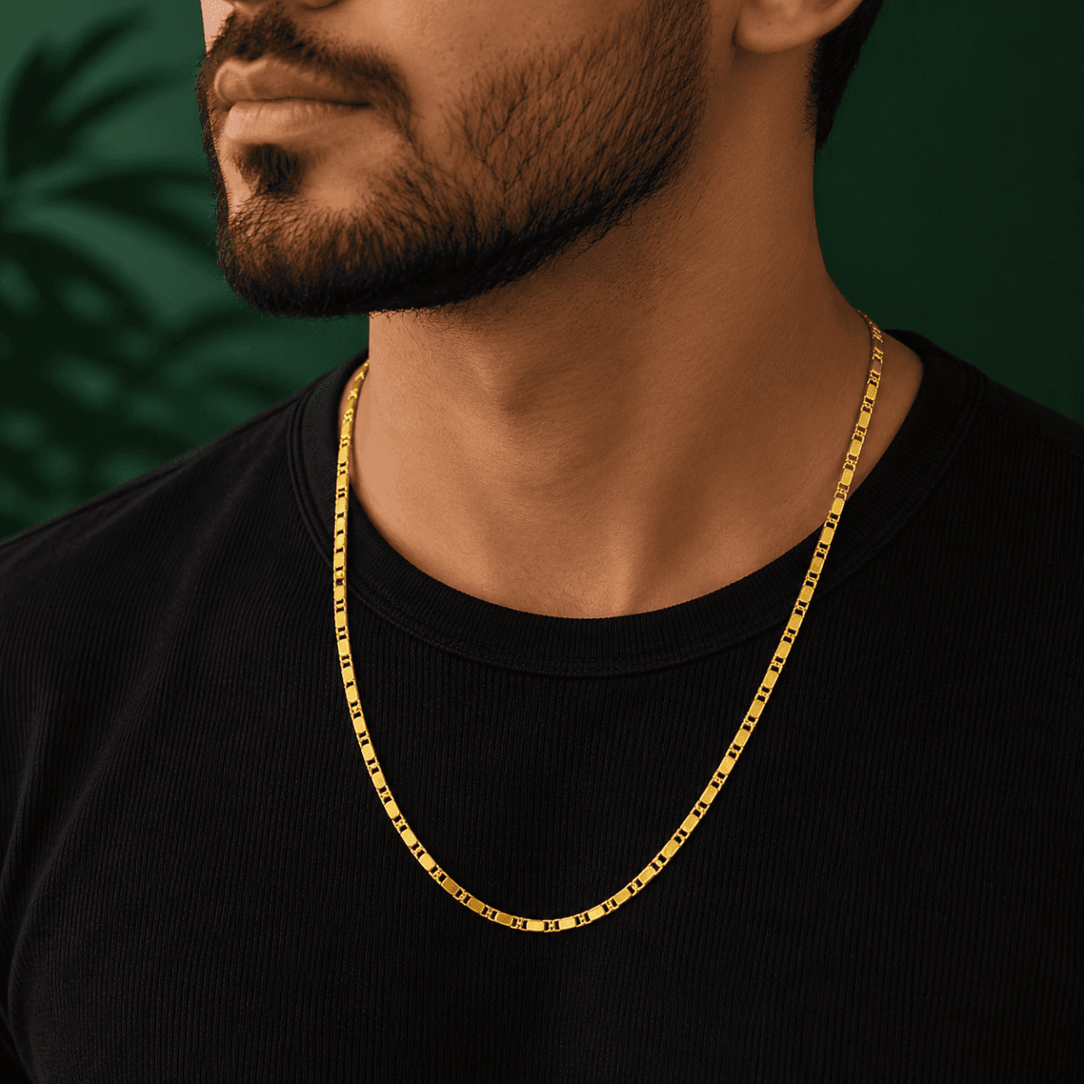Sovereign Link Gold Plated Chain - view 2