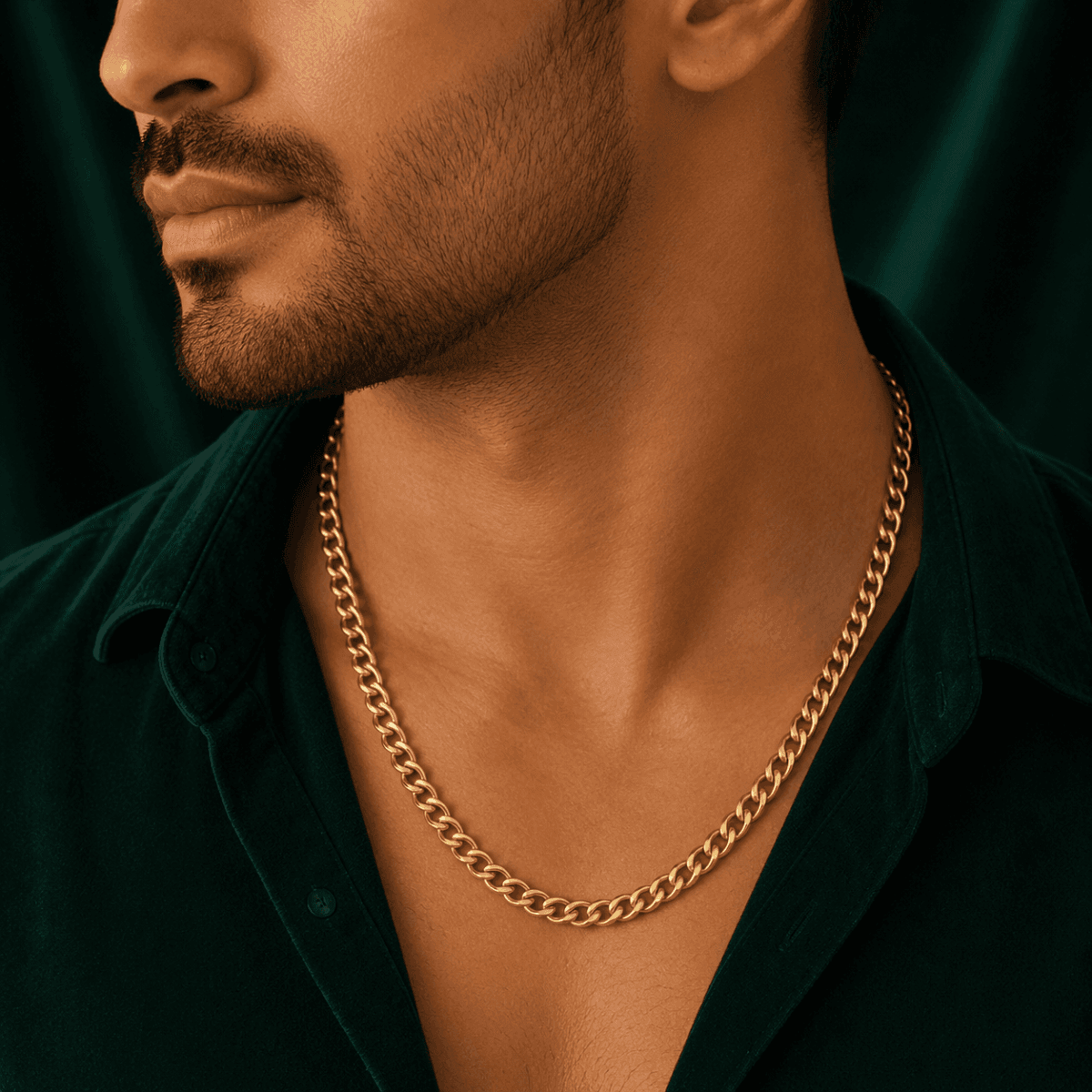 Celeste Link Gold Plated Chain - view 2