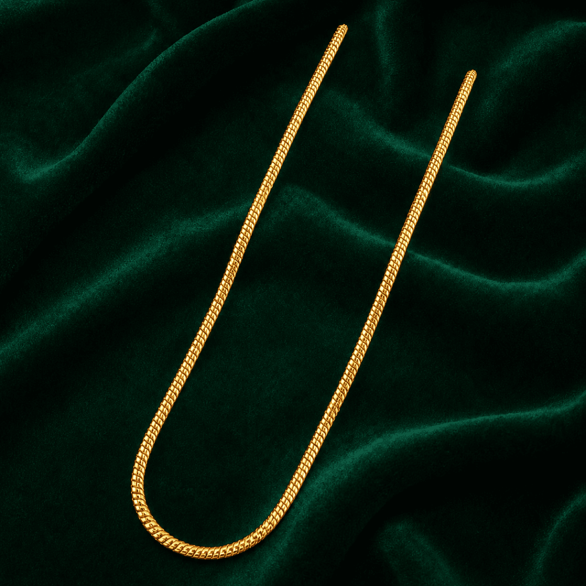 Imperial Glow Gold Plated Necklace - view 1