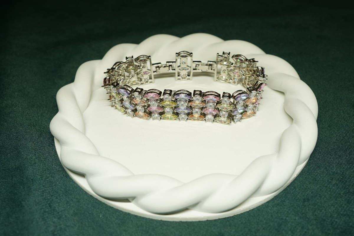 Aurora Prism Tennis Bracelet - view 2
