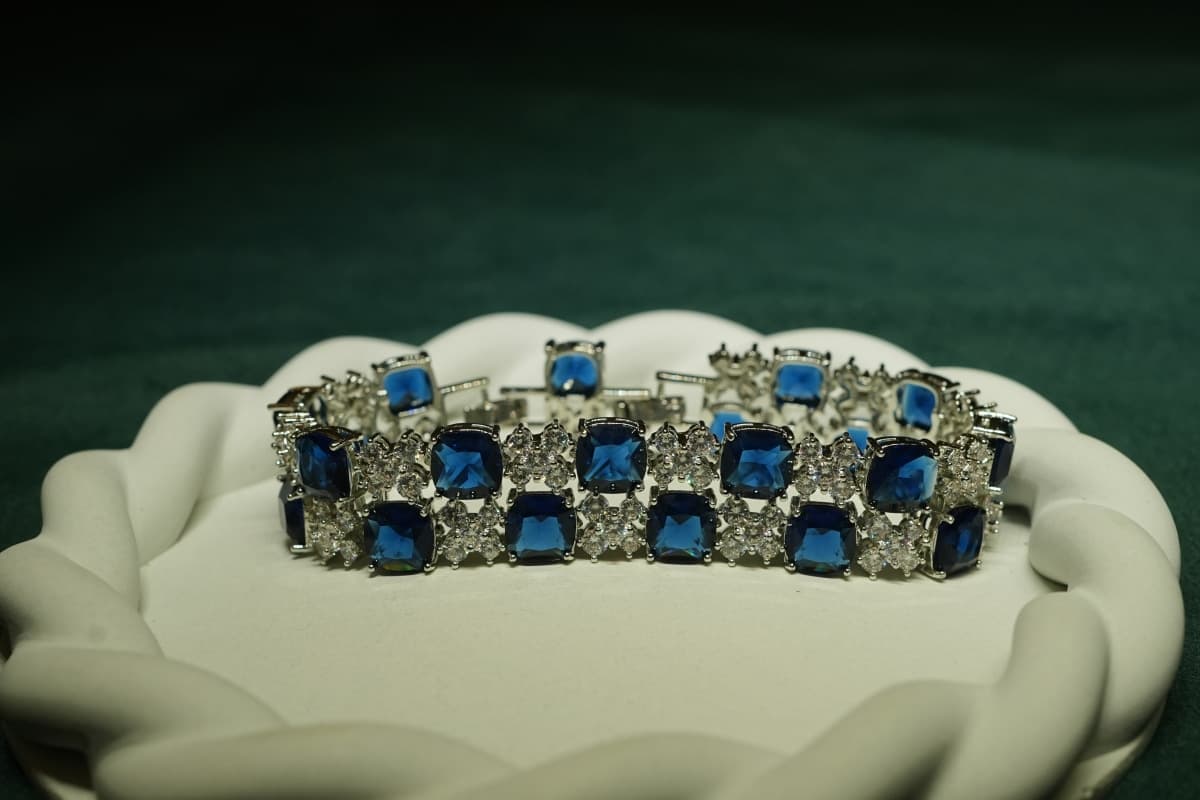 Sapphire Royale Tennis Bracelet - view 1