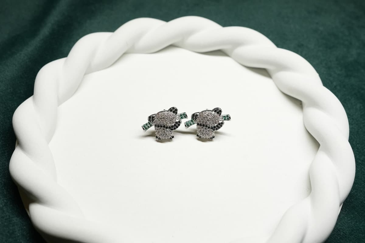 Enchanted Turtle Stud Earrings - view 1