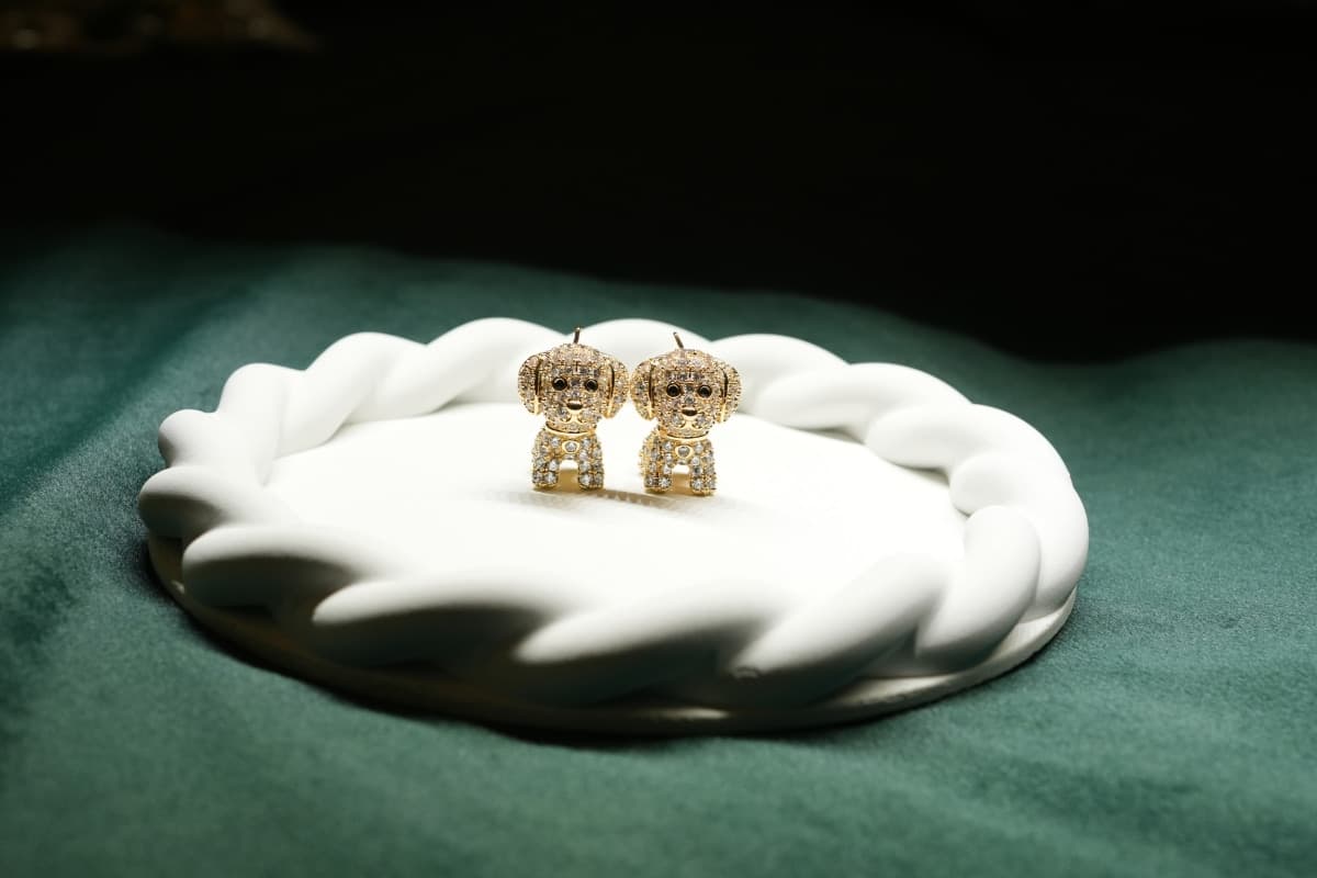 Puppy Luxe Earrings - view 1