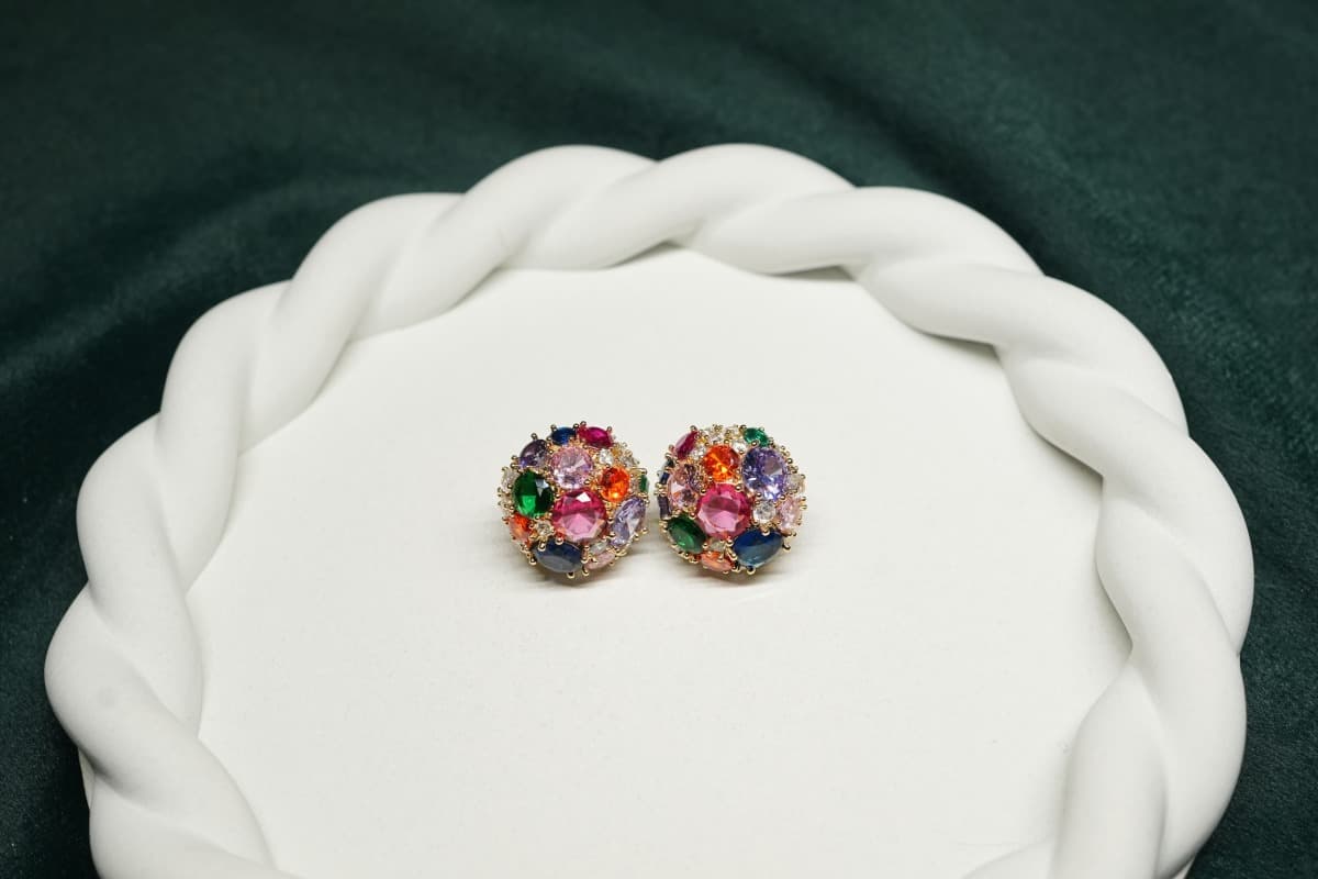 Prism Royale Multicolor Studs - view 2