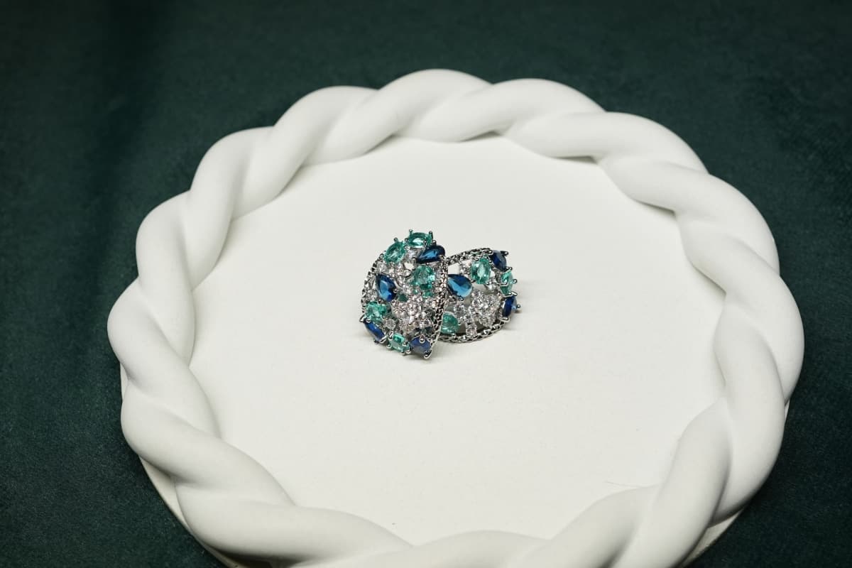 Aurelia Ocean Bloom Studs - view 2