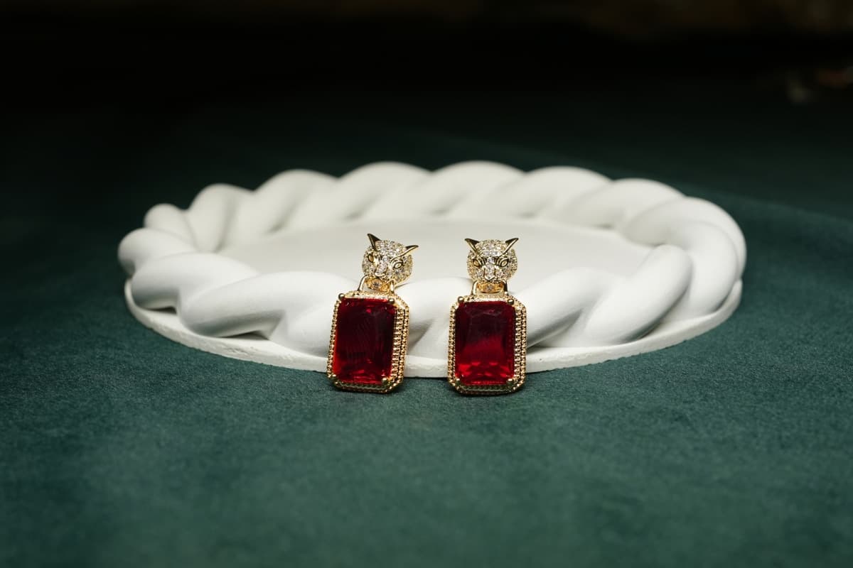 Royale Drop Earrings - view 1