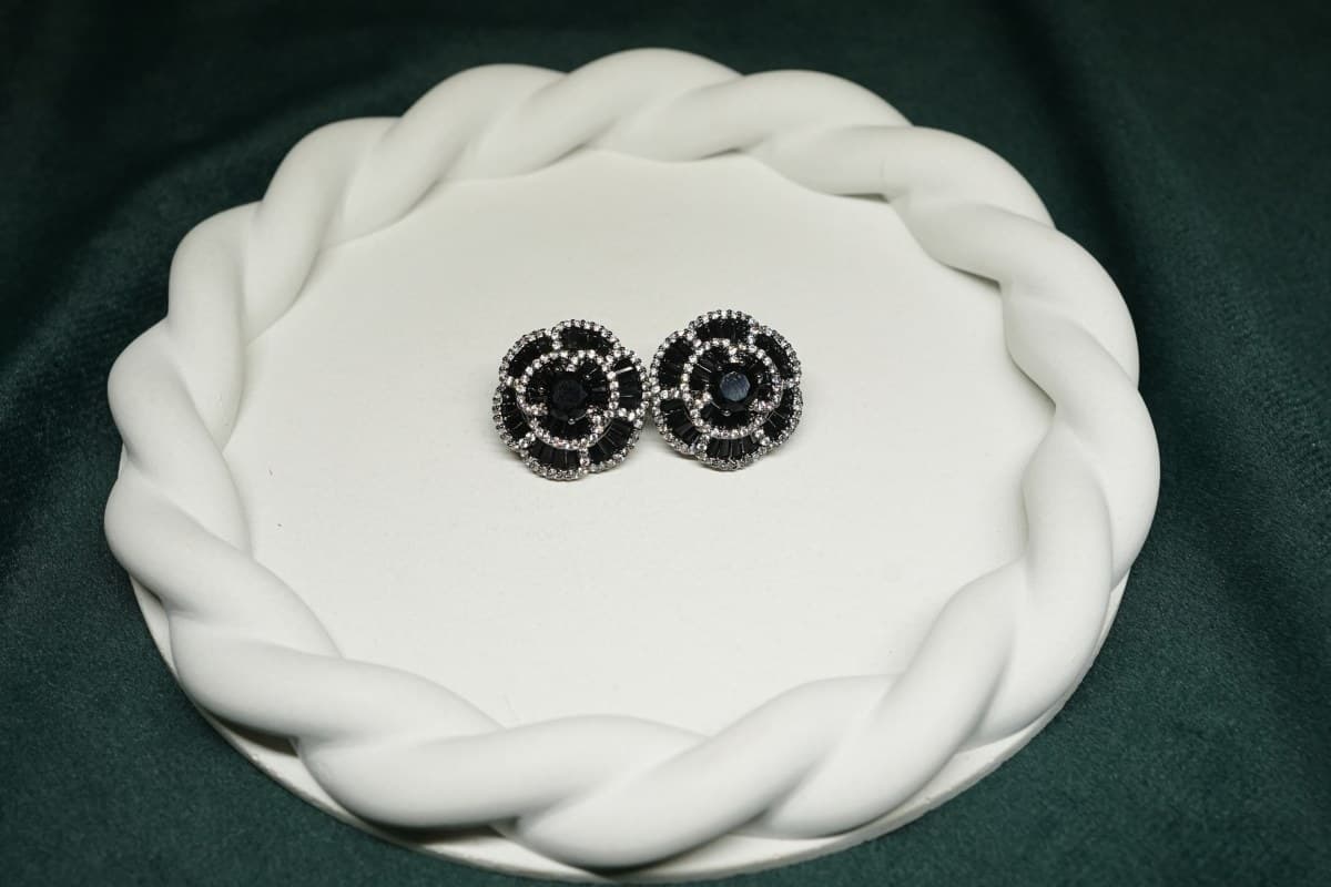 Eclipse Mosaic Stud Earrings - view 3