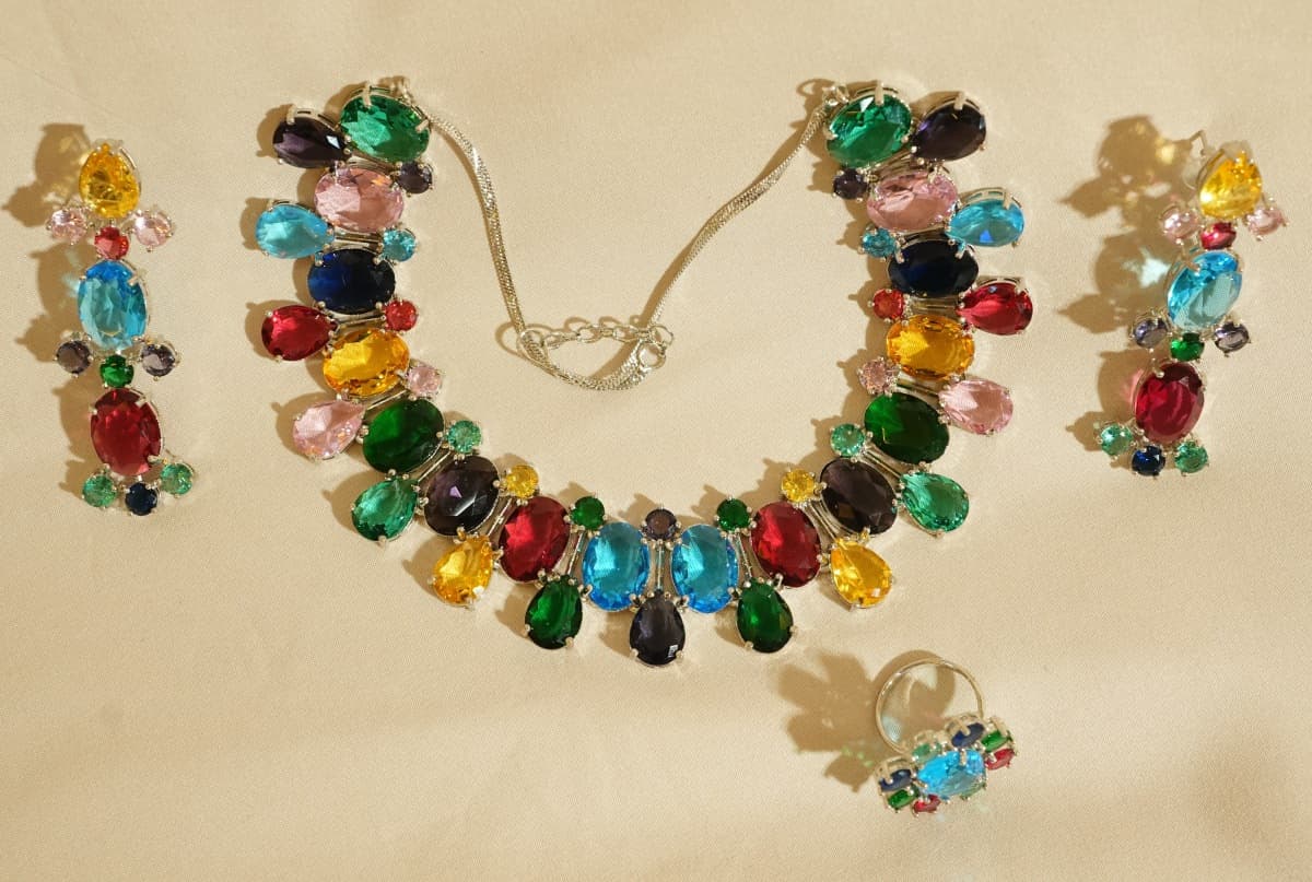 Kaleidoscope Jewel Set - view 2