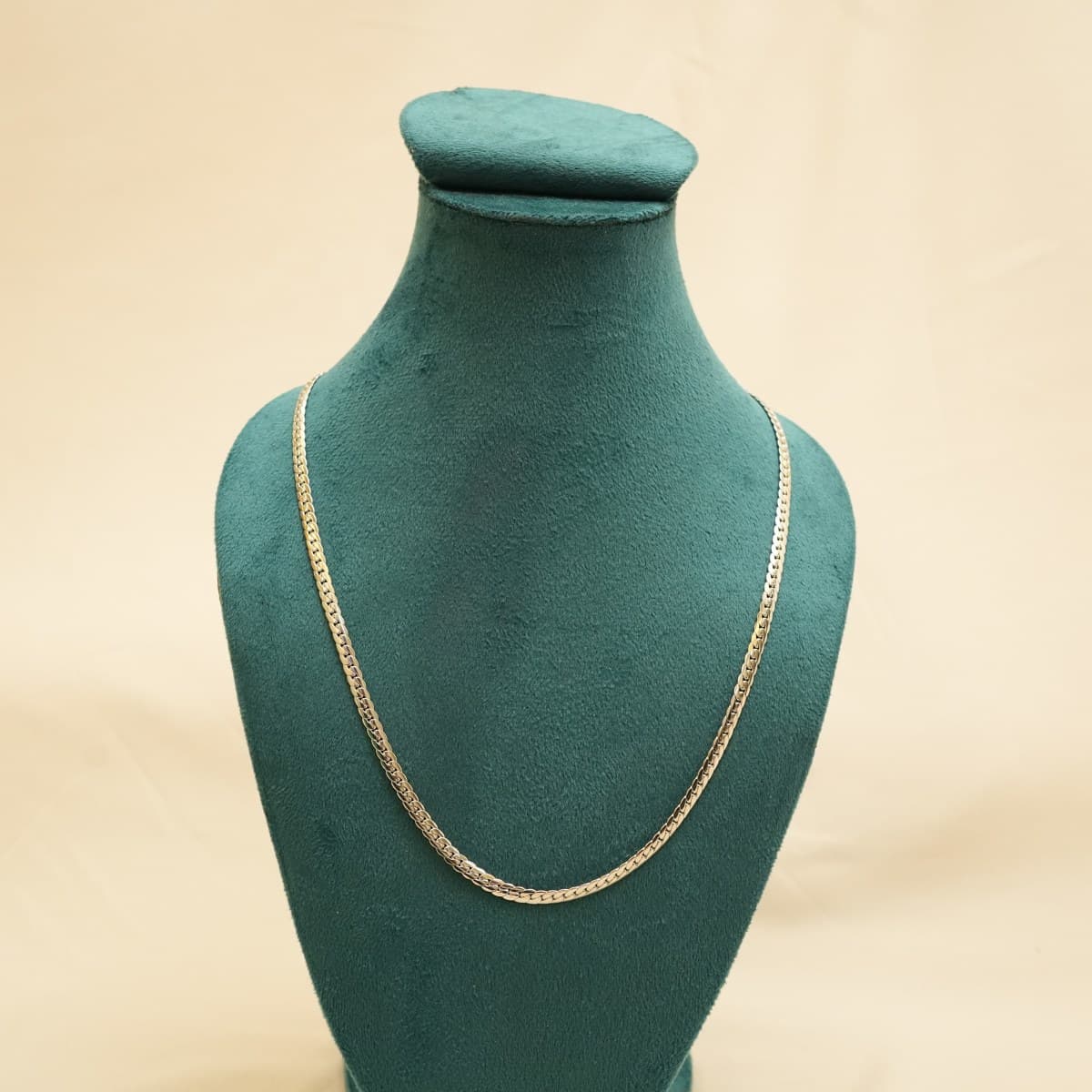 Silver Luxe Cuban Link Chain - view 2