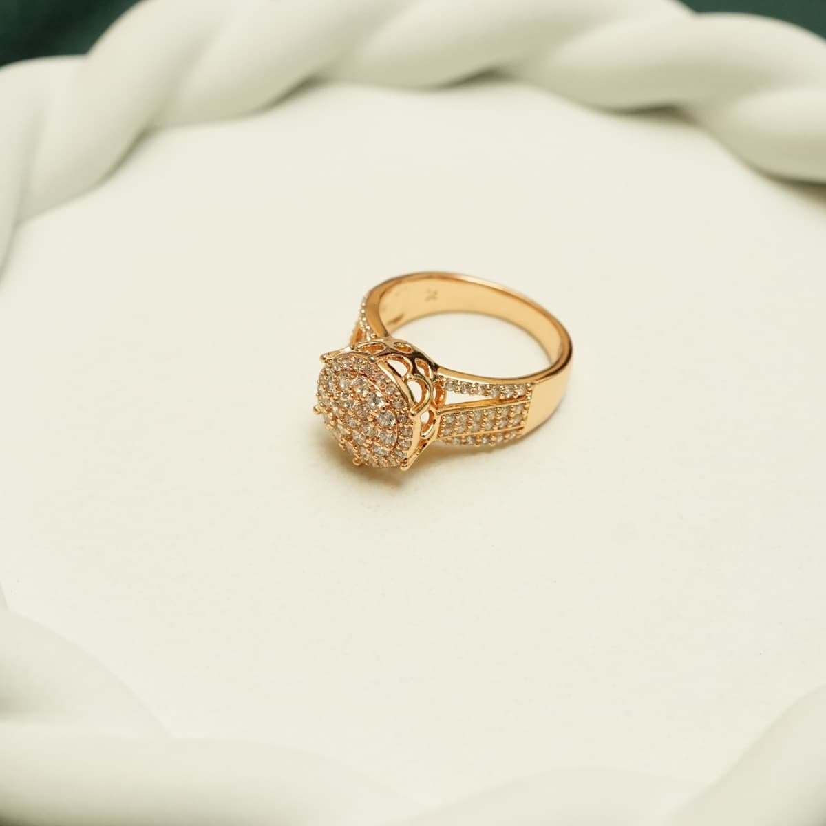 Celestia Pavé Ring - view 1