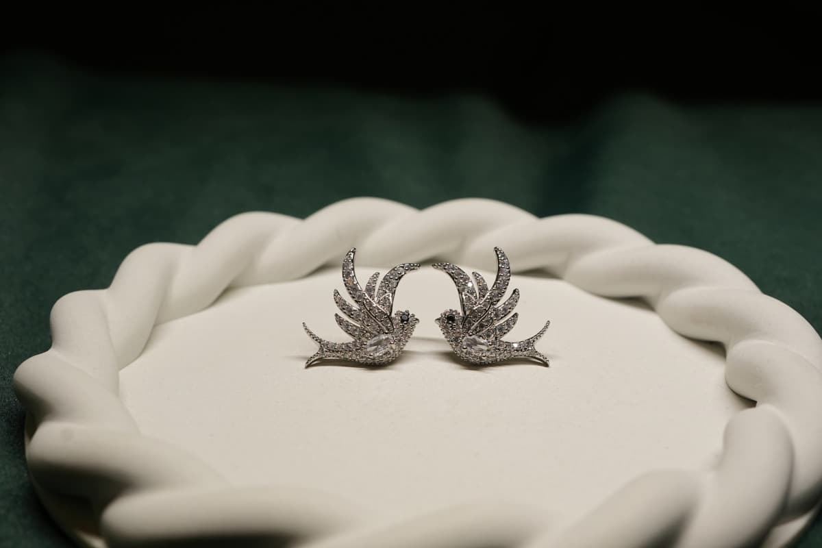 Enchanted Stag Earrings - view 3