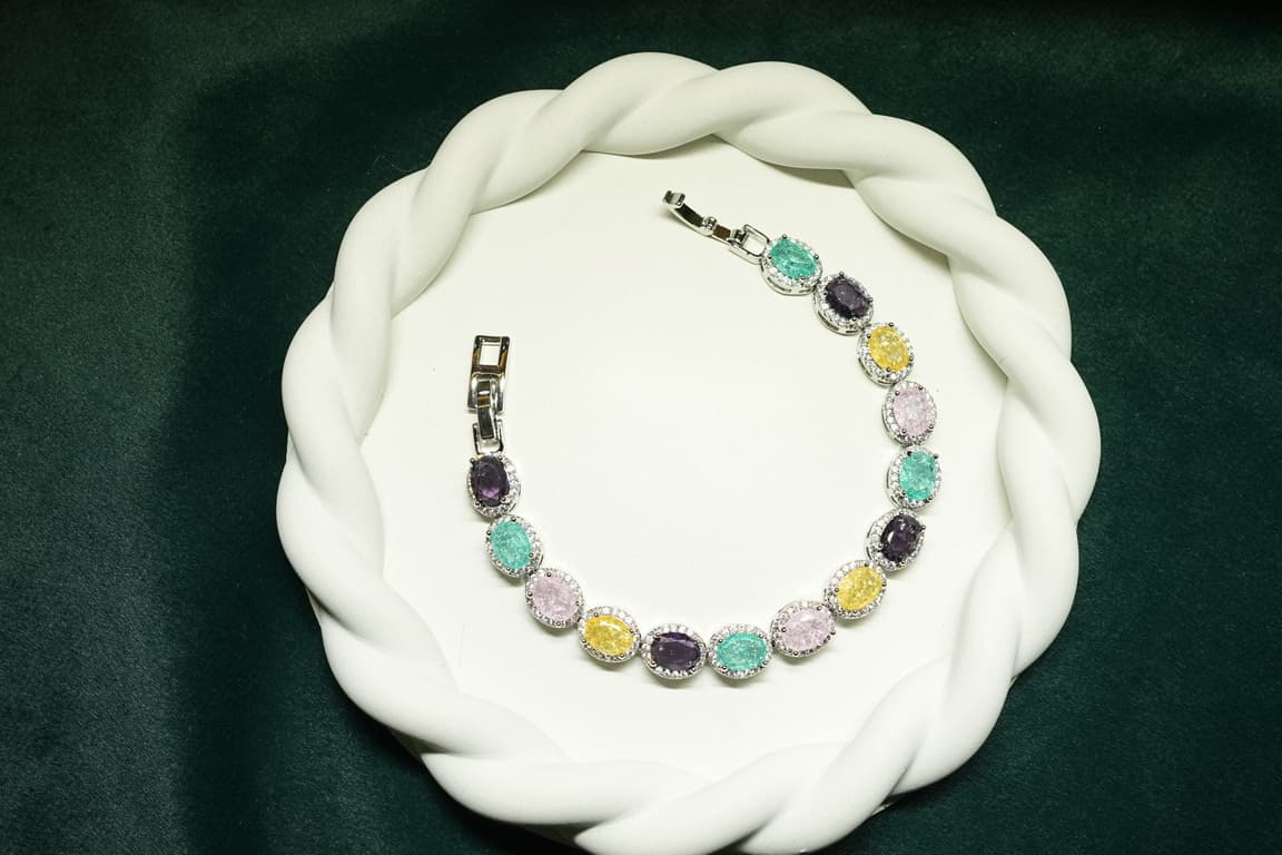 Radiance Oval Tennis Bracelet - view 6