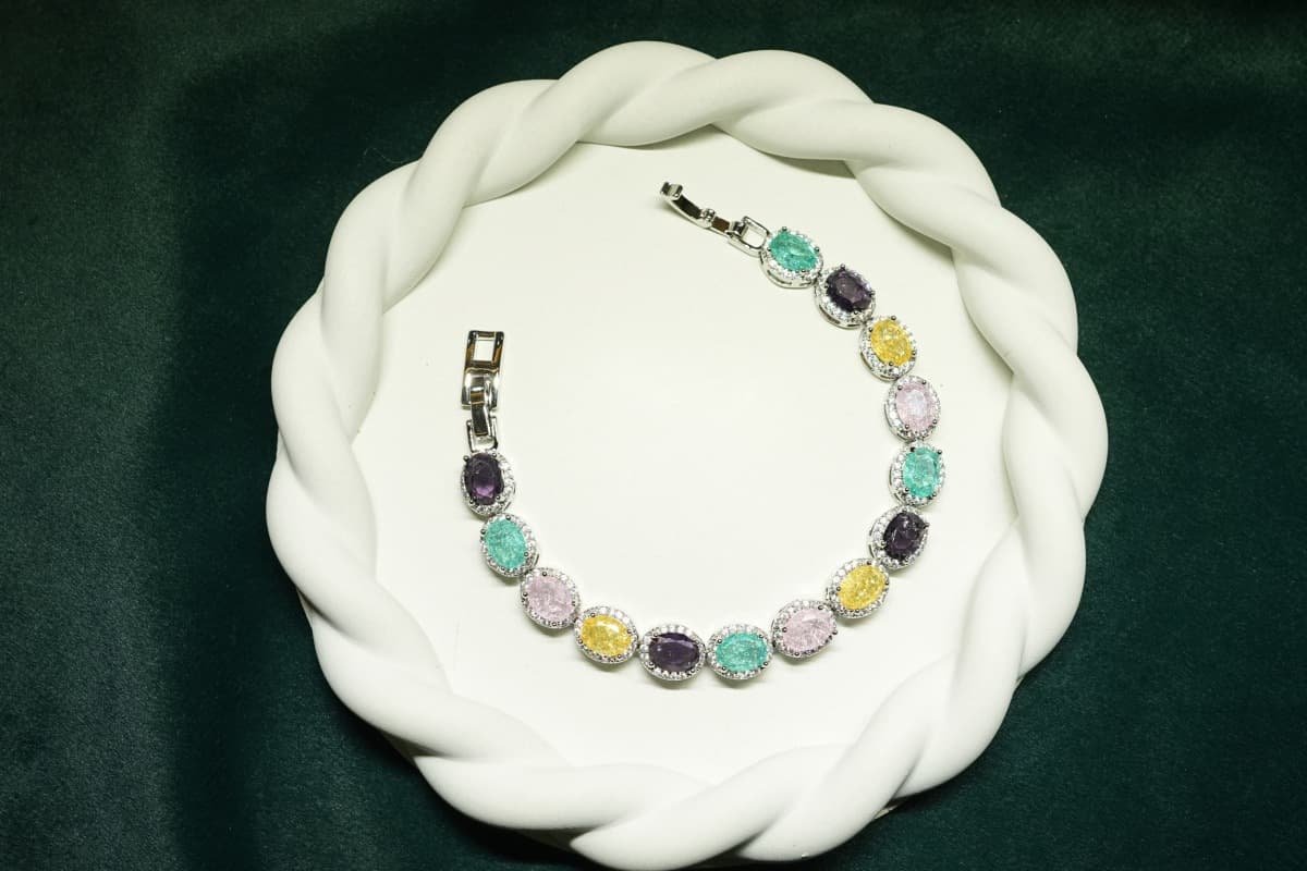 Radiance Oval Tennis Bracelet - view 5