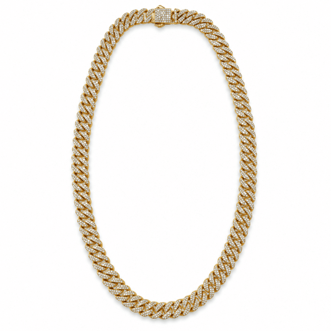 Iced Gold Cuban Link Chain - view 1